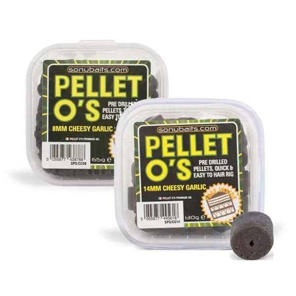 Sonubaits Pellet O's Cheesy Carlic 8mm Must-Have