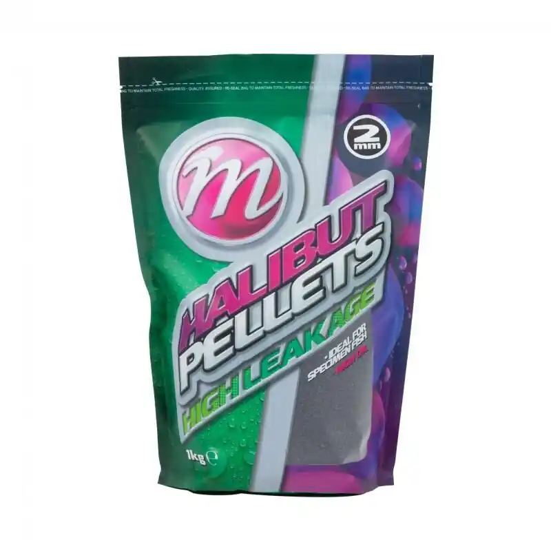 Mainline Activated Halibut Pellets 1kg 10mm - 1kg Lage Kosten