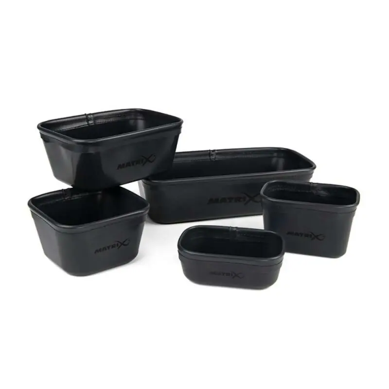 Aanbieding Matrix EVA Bait Tub Set (1x 7pt 1x 5pt 1x 3pt 1x 2pt 1x 1pt)