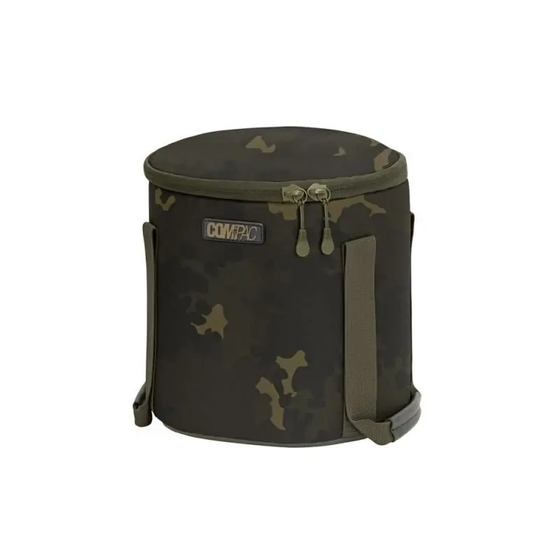 Premium Korda Compac Cool Bag Round Dark Kamo