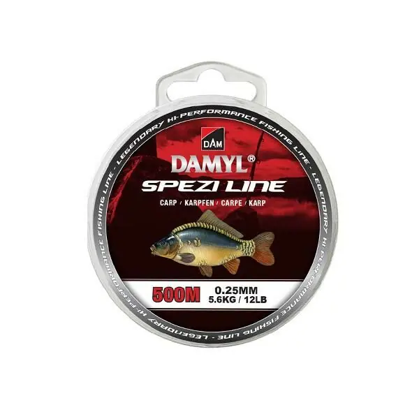 Must-Have Dam Spezi Line Carp Olive Green 300m 0.35mm 9.7kg
