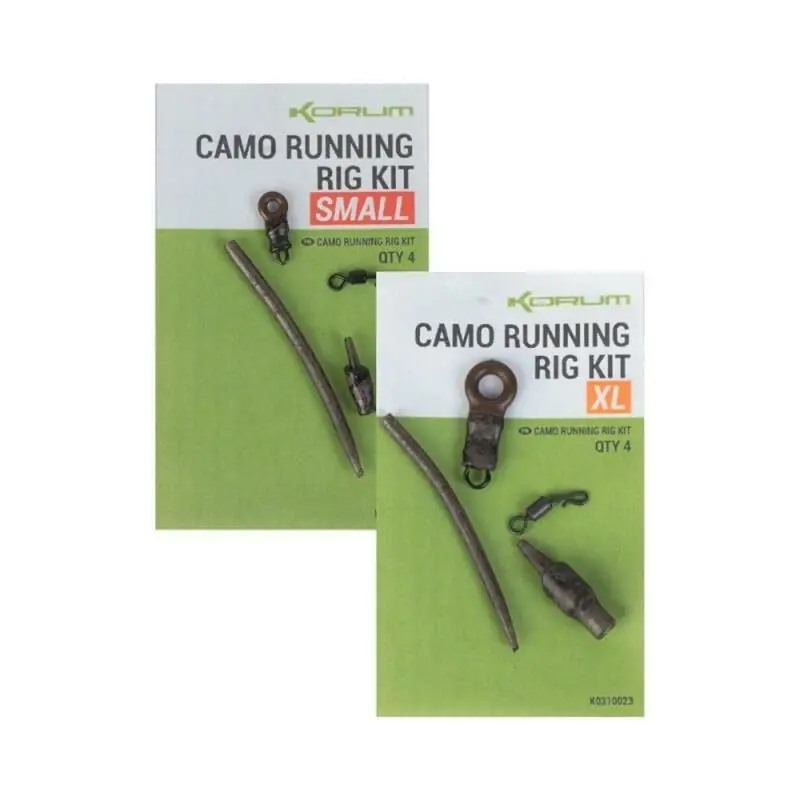 Express Levering Korum Camo Running Rig Kit XL