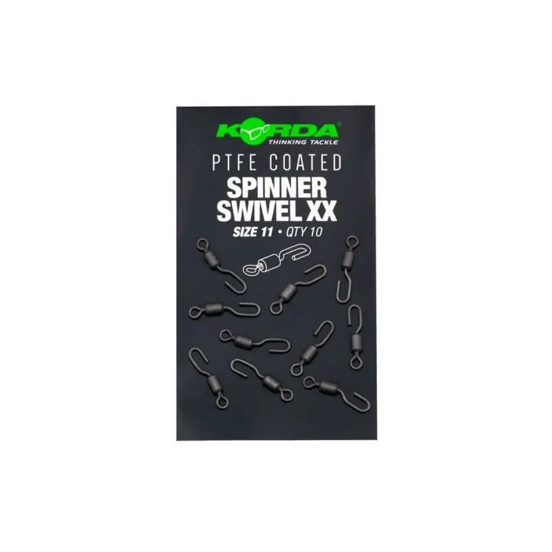 Gecertificeerd Korda PTFE Spinner Swivel XX Size 11