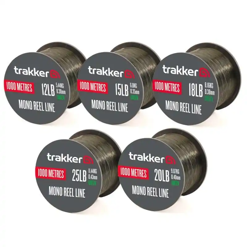 Shop Nu Trakker Mono Reel Line 1000m 25lb - 0.43mm