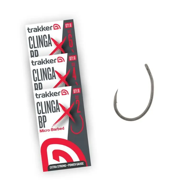 Trakker Clinga BP XS Hooks Barbed Size 6 Beperkte Voorraad