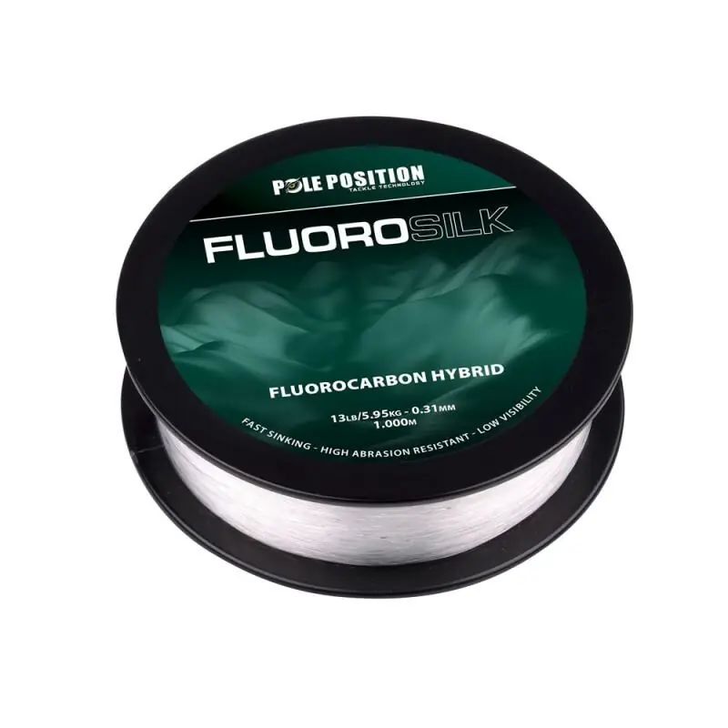 Pole Position Fluorosilk Hybrid 1000m 0.40mm Gratis Retour