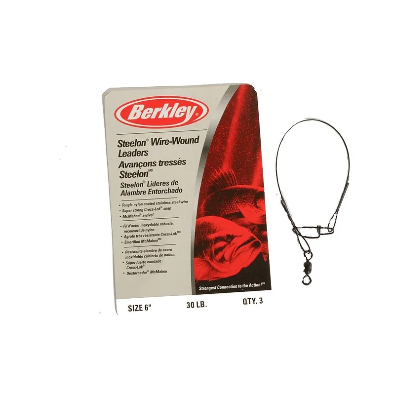 Laatste Versie Berkley Steelon Leaders 30Lb