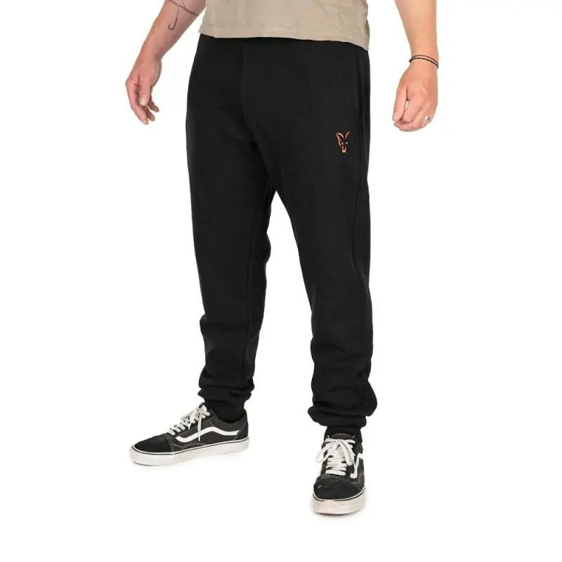 Fox Collection Joggers Black & Orange XXL Meest Verkocht
