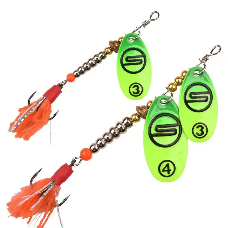 Favoriet Spro Splash Spinner Firetiger Tandem 9g