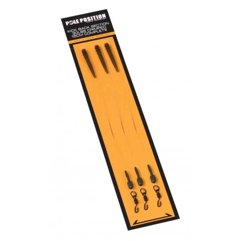 Pole Position Kickback Section 15cm Crimped Complete Uitverkoop