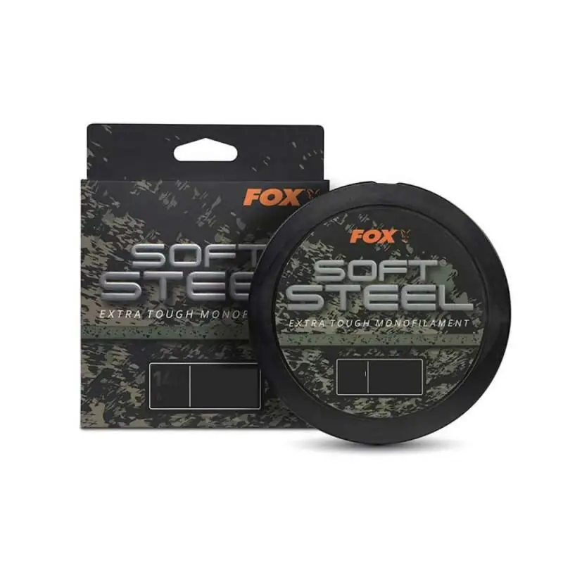 Beperkte Voorraad Fox Soft Steel Fleck Camo Mono 1000m 0.37mm - 20lb