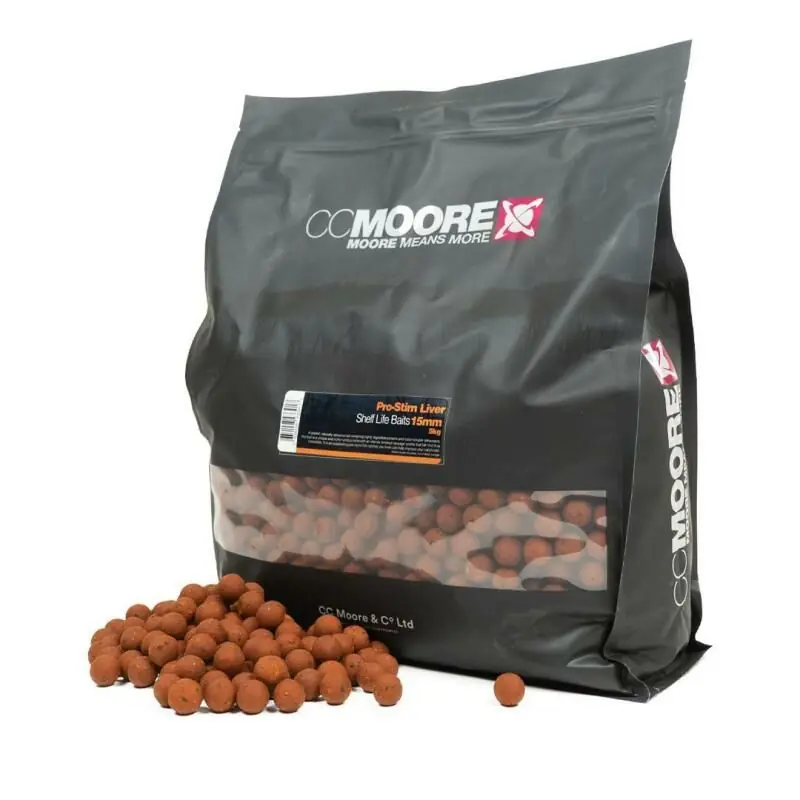 Fabrieksprijs CC Moore Pro-Stim Liver Boilies 5kg 24mm - 5kg