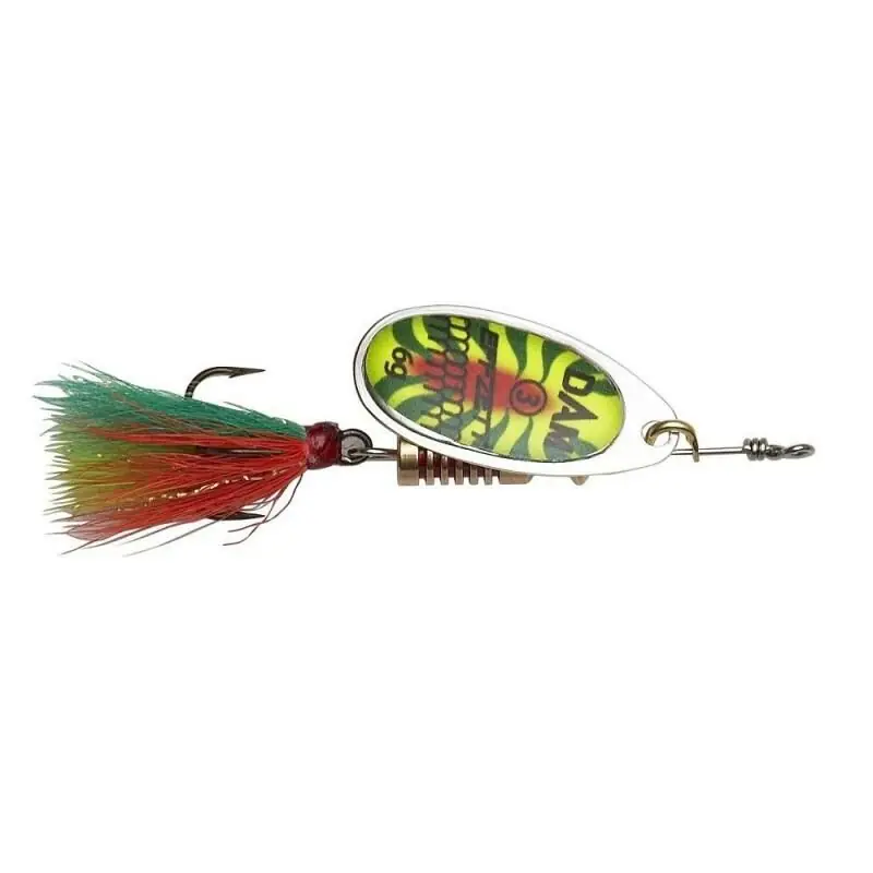 Hete Deal Dam Effzett Dressed Spinner 10g Fire Shark