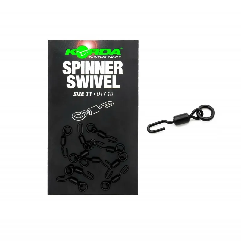 Korda Spinner Ring Swivel Size 11 Superprijs