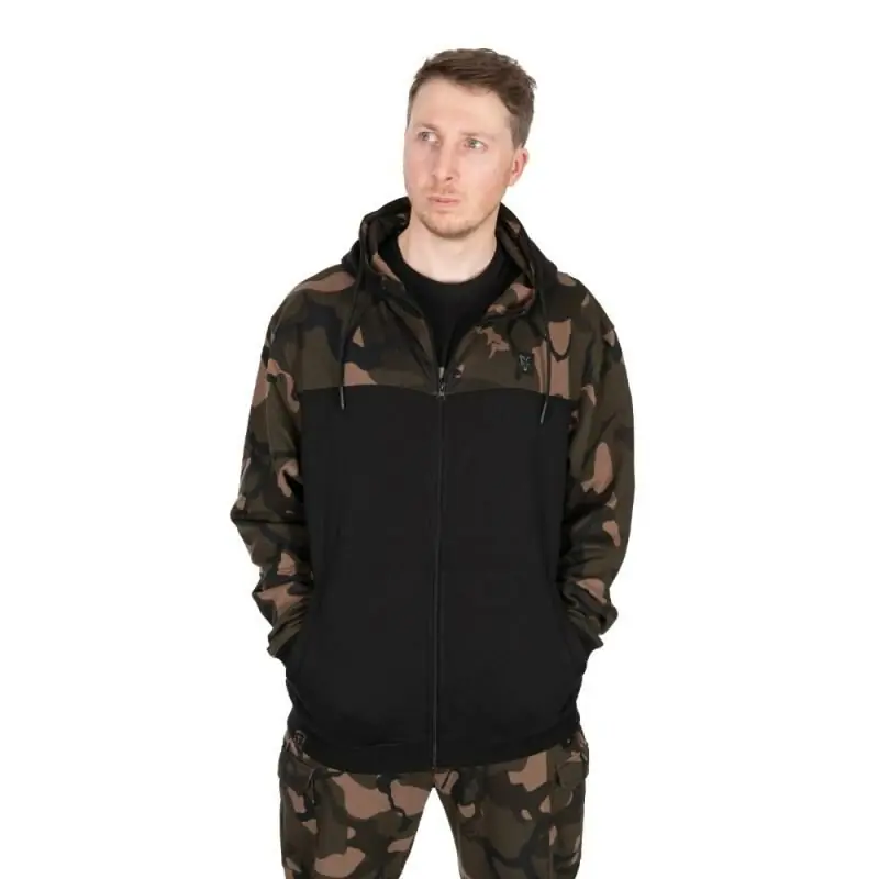 Fox LW Black Camo Split Zip Hoody XXL Nu Kopen