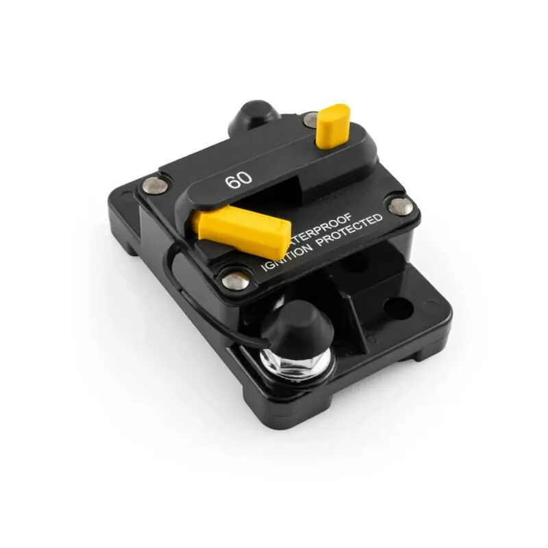 Resettable Circuit Breaker 60A Waterproof Alleen Vandaag