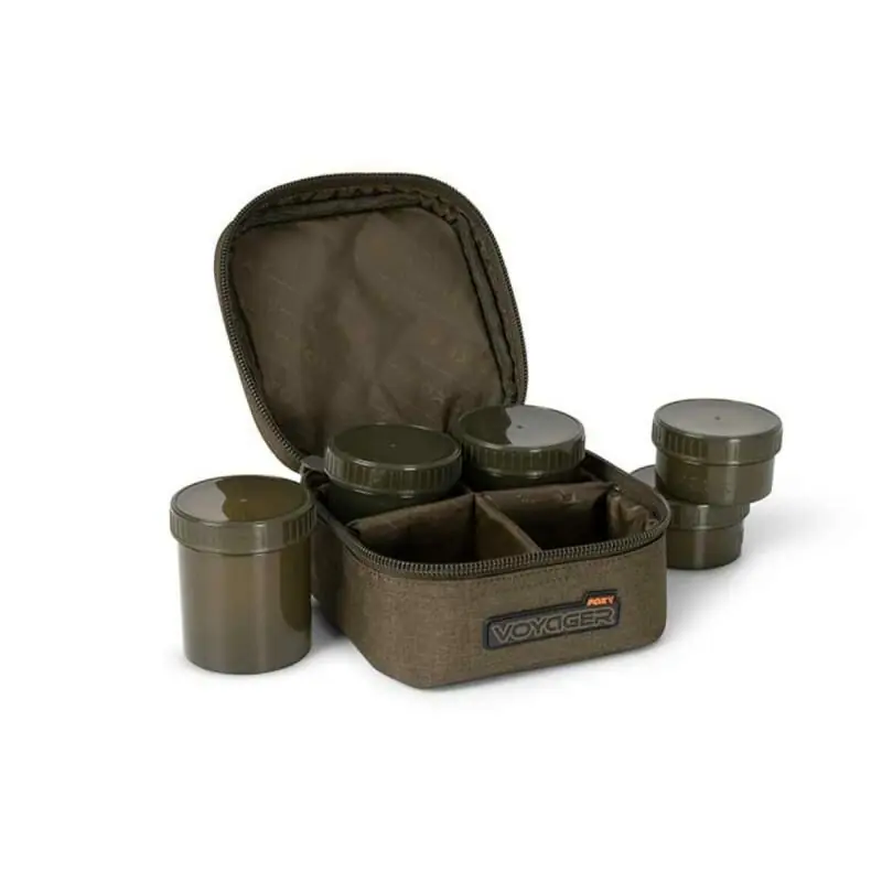 Fox Voyager 6 Pot Hookbait Case Bestel Nu