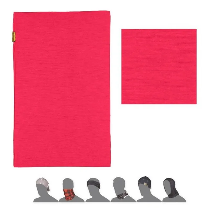 Snelle Levering Sjaal SENSOR Buis Merino Wol magenta