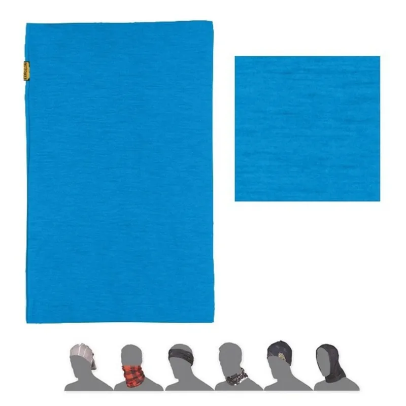 Sjaal SENSOR Buis Merino Wol blauw Beperkte Voorraad