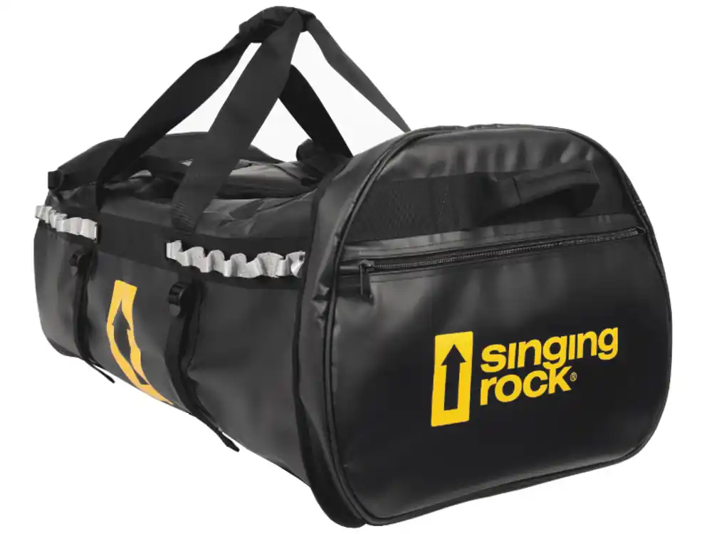 Op = Op Verzendtas Singing Rock Tarp reistas 120L zwart