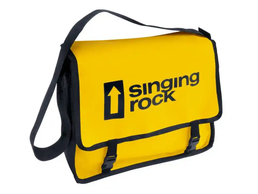 Direct Beschikbaar Schoudertas Singing Rock MONTY TAS geel
