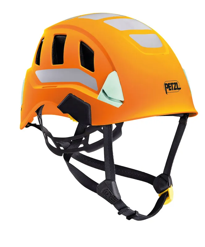 Helm PETZL Strato Vent Hi-See oranje Betrouwbaar