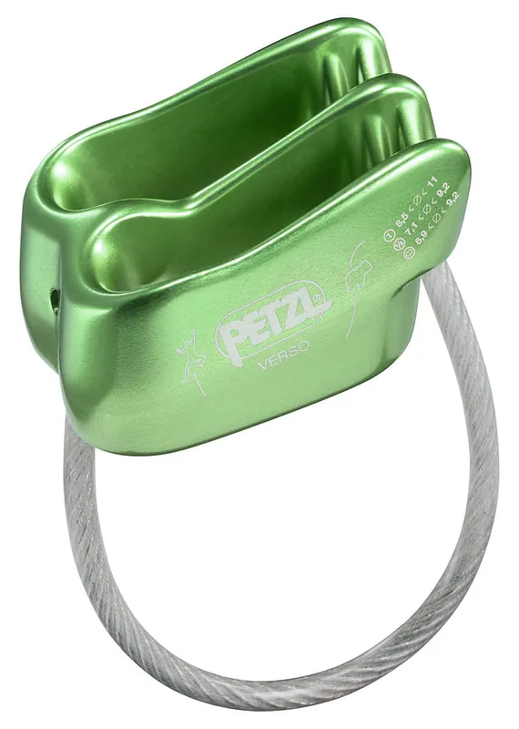 Rem PETZL Verso groen Betrouwbaar
