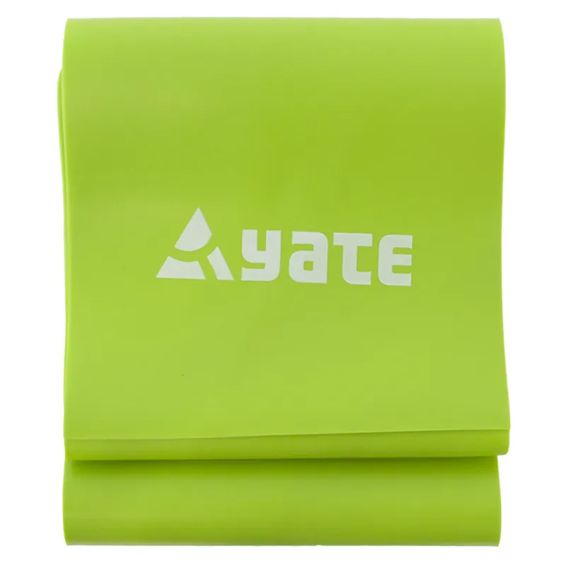 Oefening paspoort YATE Fit Band 200 x 12 cm solide, groente Populair