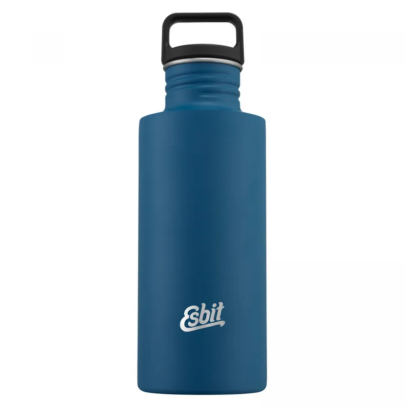 Roestvrij staal fles Esbit Beeldhouwer 0,75l polair blauw Tijdelijk Beschikbaar