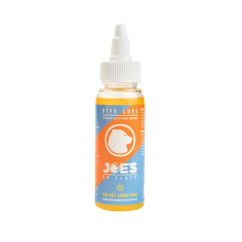 Smeermiddel aan ketting Joe‘s Nee Flats PTFE Smeermiddel voor droog voorwaarden 60 ml Direct Verzonden