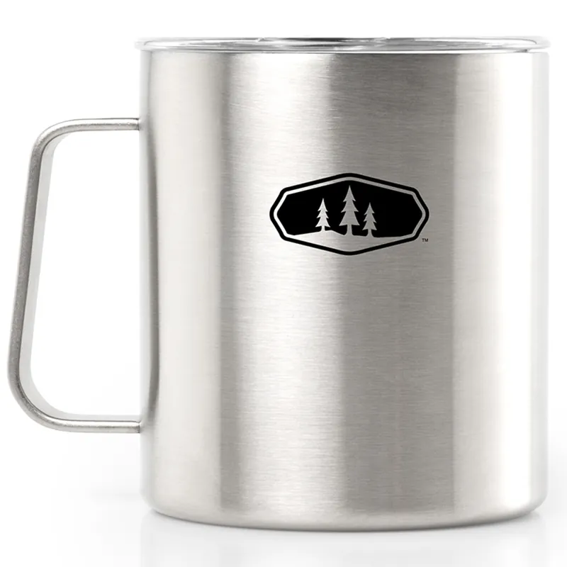 Lage Kosten GSI Glacier Stainless beker 444ml Brushed