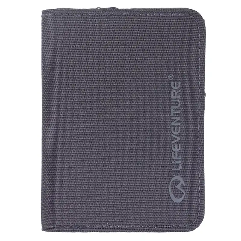 Gratis Retour Portemonnee Lifeventure RFID Kaart Portemonnee gerecycled grijs