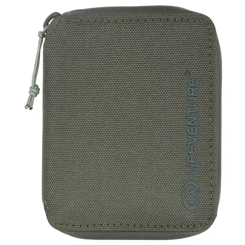 Koop Vandaag Portemonnee Lifeventure RFID Tweevoudig Portemonnee gerecycled olijf-