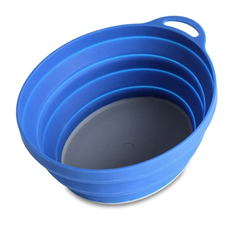 Exclusieve Aanbieding Schaal LIFEVENTURE siliconen Ovaal FlexiBowl, Marine Blauw