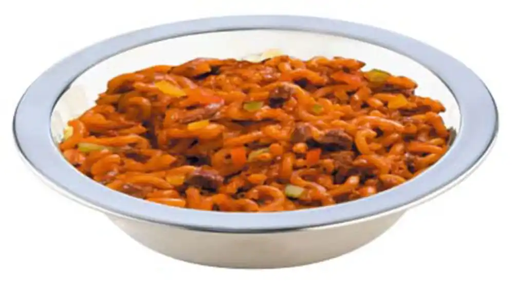 Trek´n Eat Pittig rundvlees goulash met pasta 160g Goedkoop