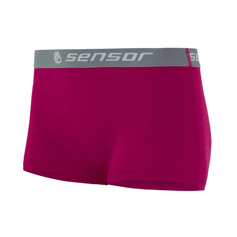 Dames slipje met slipje SENSOR Merino Actief purper S Uitverkoop