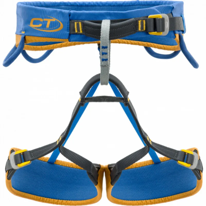Zitplaatsen tijd Climbing Technology Dedalo blauw / ocra S Gereduceerde Prijs