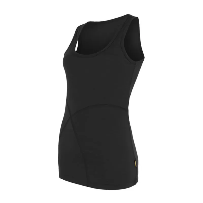 Dames bovenkant SENSOR Merino Actief zwart S Koop Online