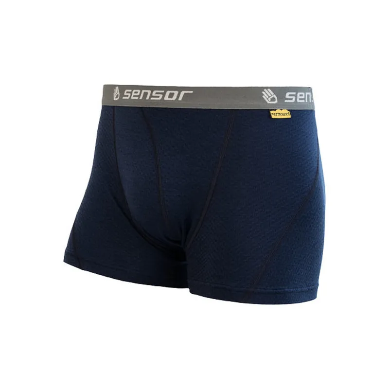 Boxershorts SENSOR Merino DF diep blauw S Direct Verzonden