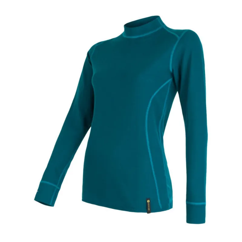 Aanbieding Dames t-shirt SENSOR Dubbele Gezicht dl.ruk. saffier S