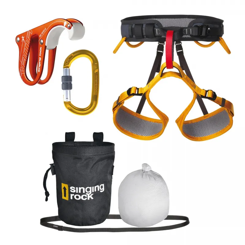 Speciale Aanbieding Set Singing Rock Pakket Sportschool XS-M