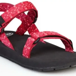 Sandalen Source Klassiek Dames in stamverband Rood 38 EU Dagaanbieding