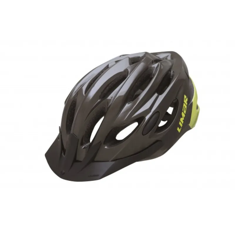 Wielersport helm LIMAR Scrambler gunmetal groente L 57-61 Koop Vandaag