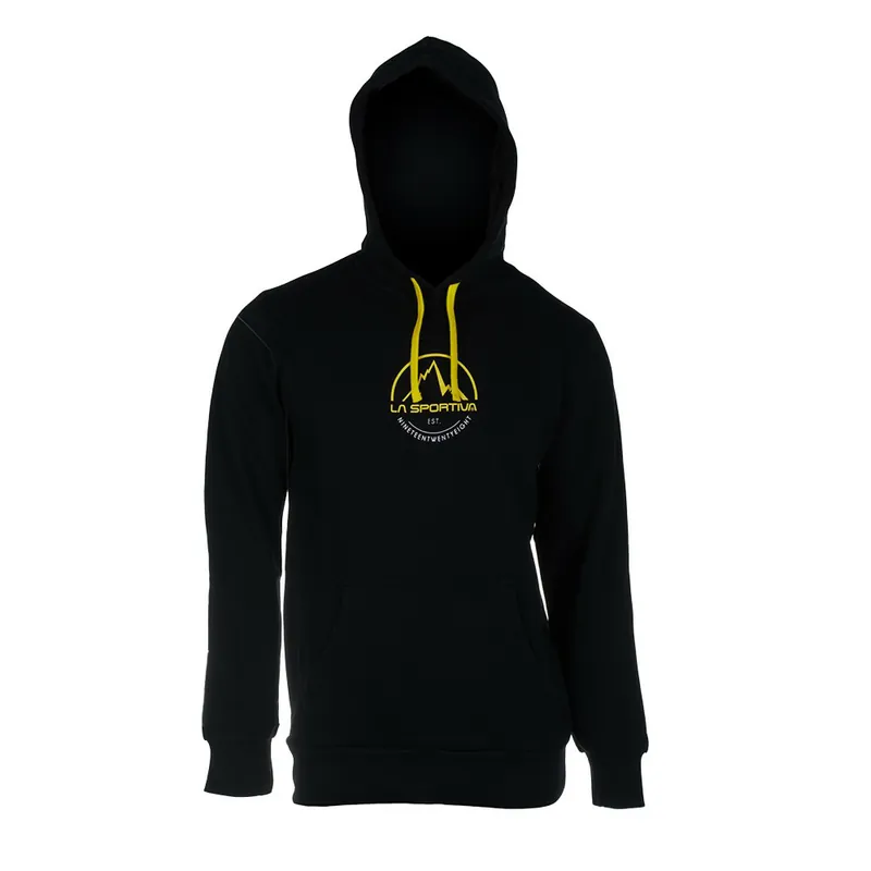 Seizoensaanbieding Mannen mikina LA SPORTIVA Logo Hoody Black S