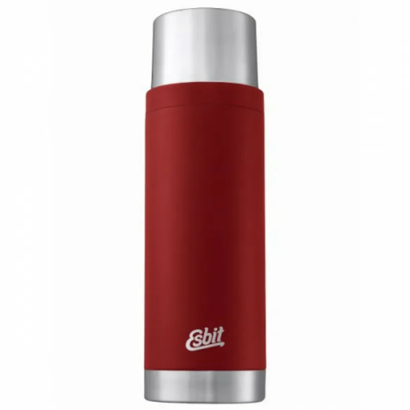 Direct Beschikbaar Vacuüm thermosfles Esbit Beeldhouwer 1000ml Bourgondië rood