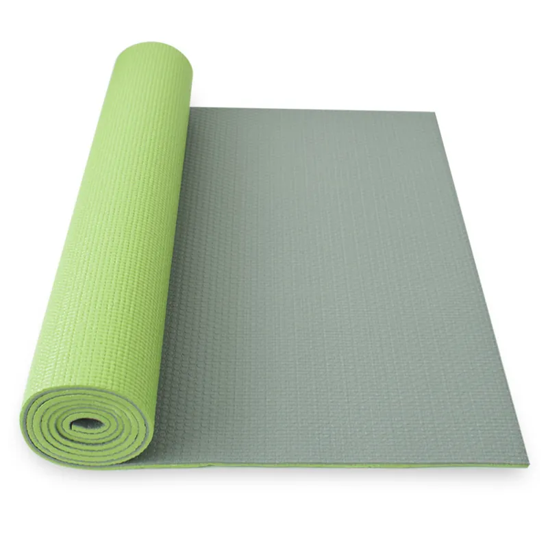 Nieuw Wasmachine Yate Yoga mat tweelaags groen / grijs