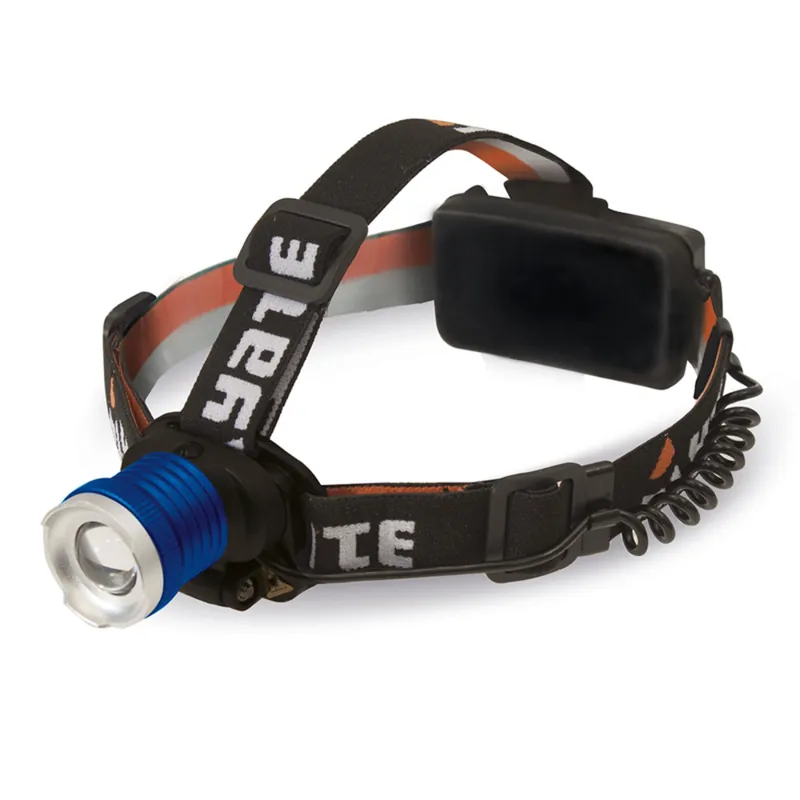 Weekendaanbieding koplamp Yate Poema II, 6W CREE, 2x knuppel 18650, oplader
