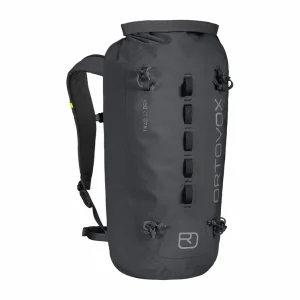 klimmen tas Ortovox traditioneel 22L Droog Black staal Hete Deal