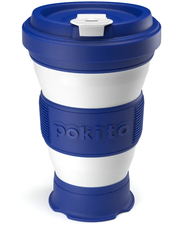 Weekendaanbieding Vouwen beker Pokito 3v1 475ml bosbes