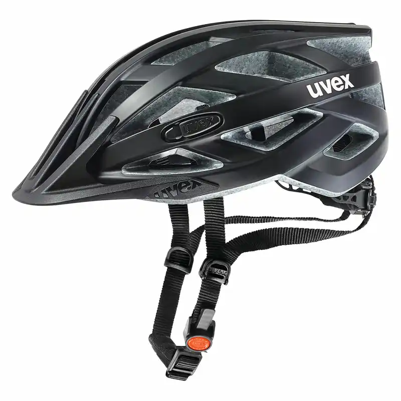 Fietshelm Uvex I-VO CC, BLACK MAT 52-56cm Nieuw